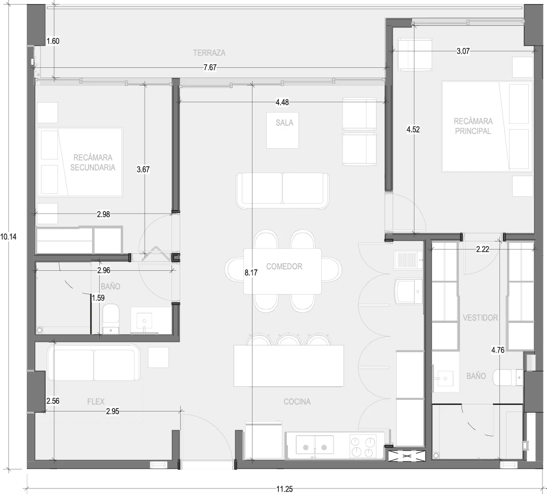 Plano de Condo B301