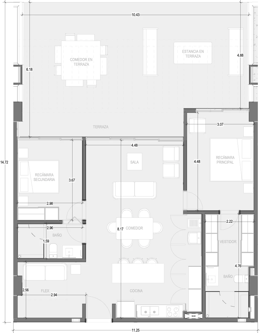 Plano de Condo B106