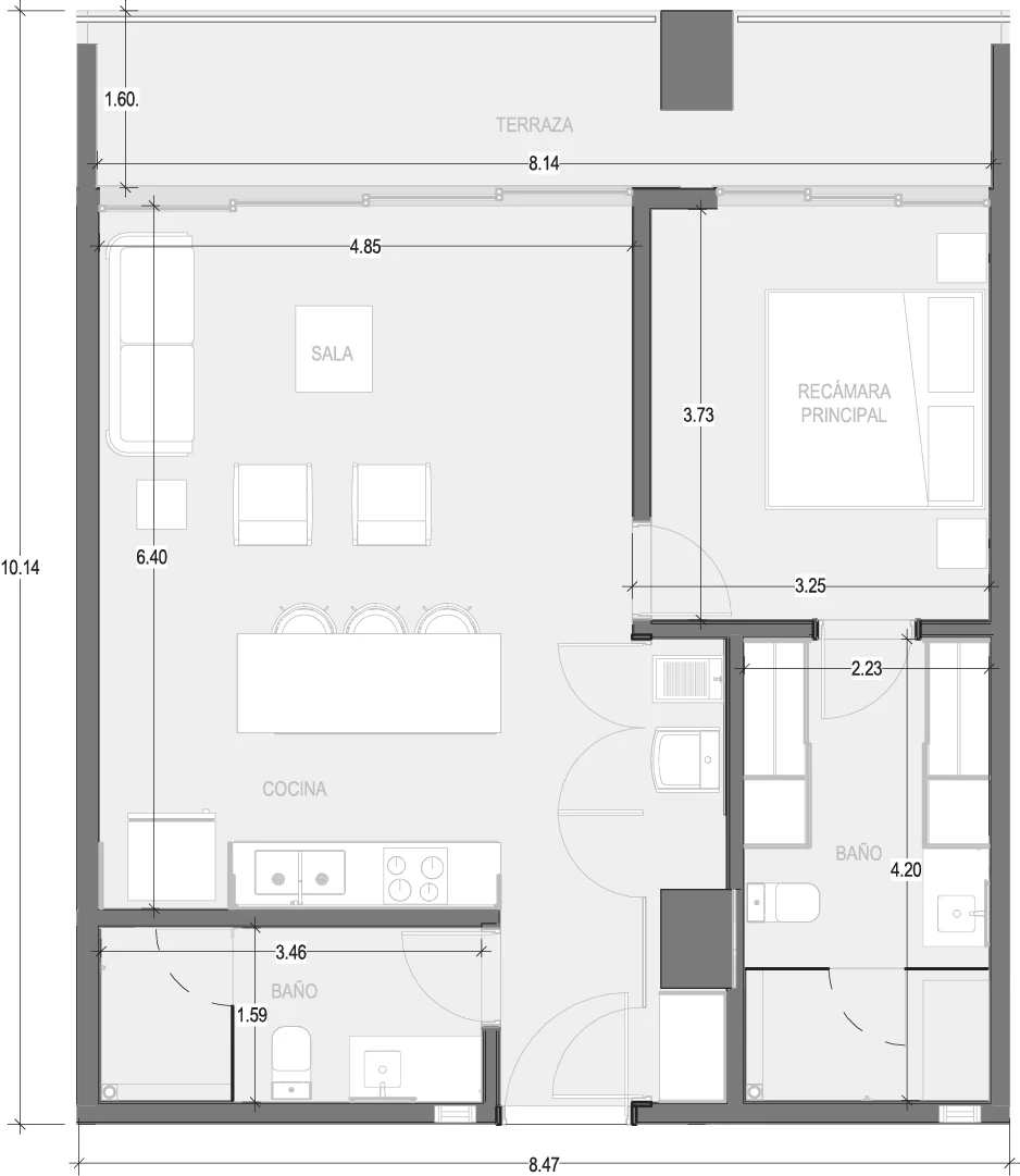 Plano de Condo B205