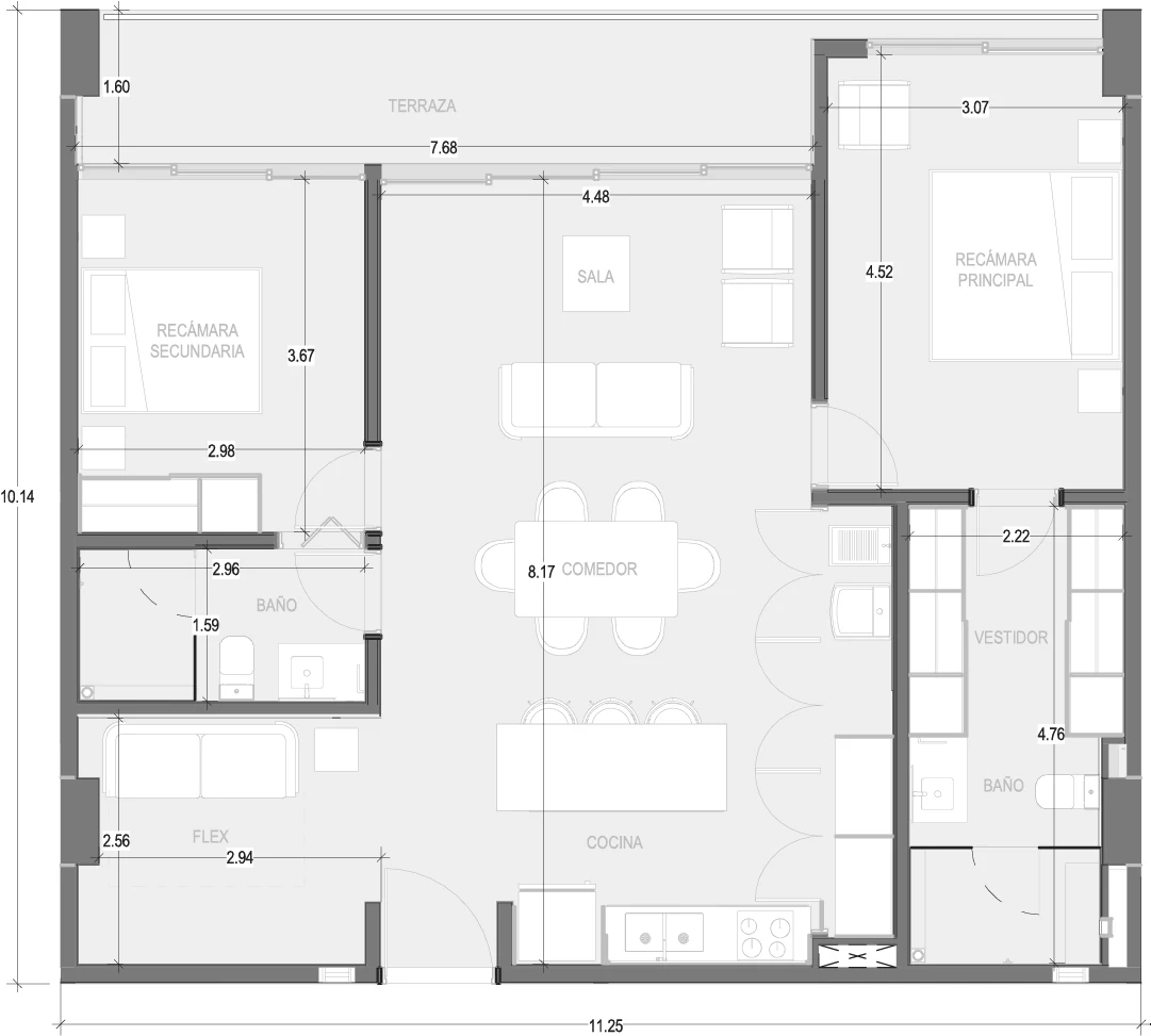 Plano de Condo B202