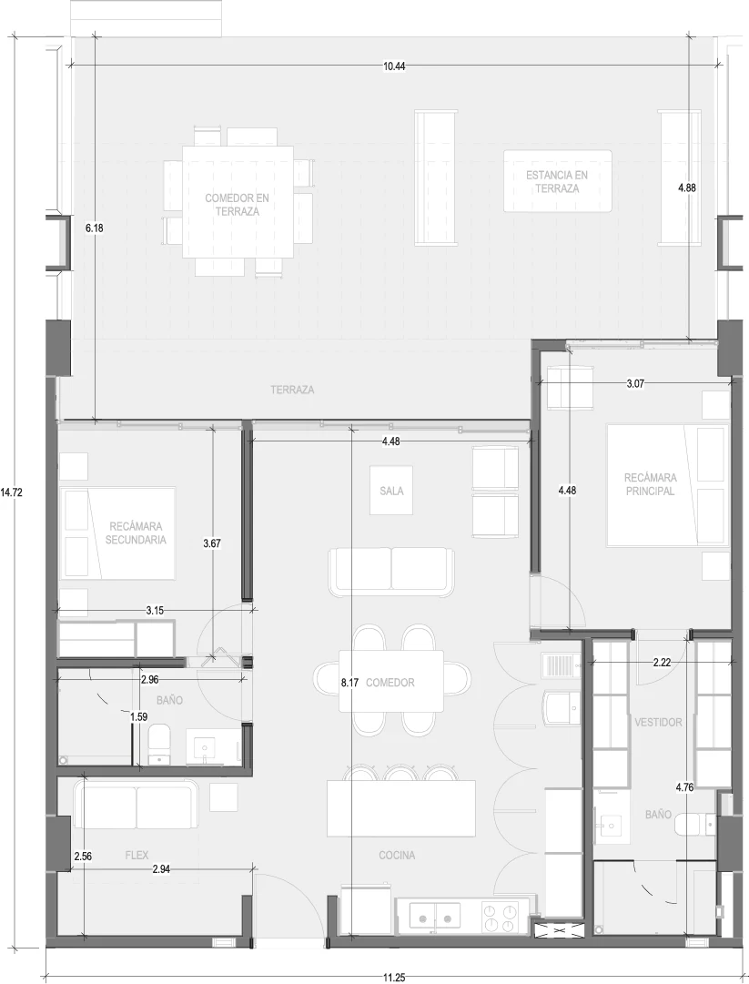 Plano de Condo B102