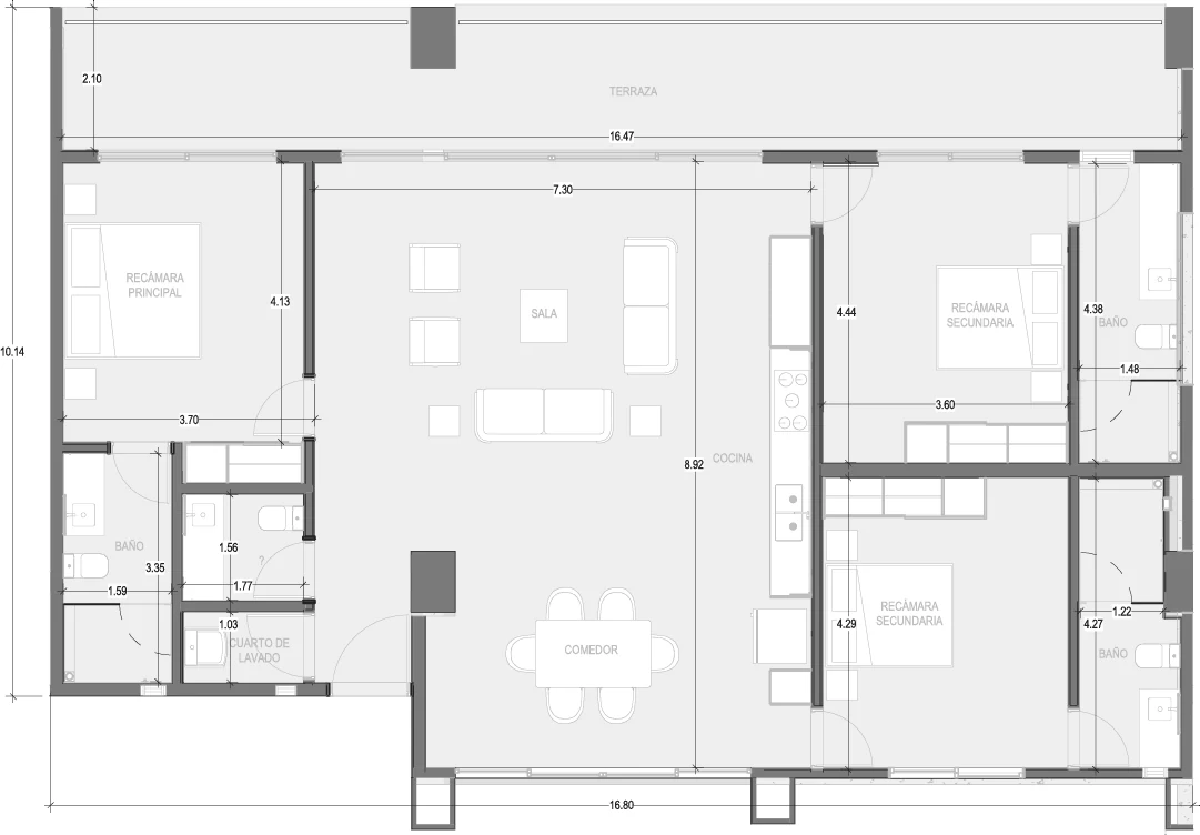 Plano de Condo A306