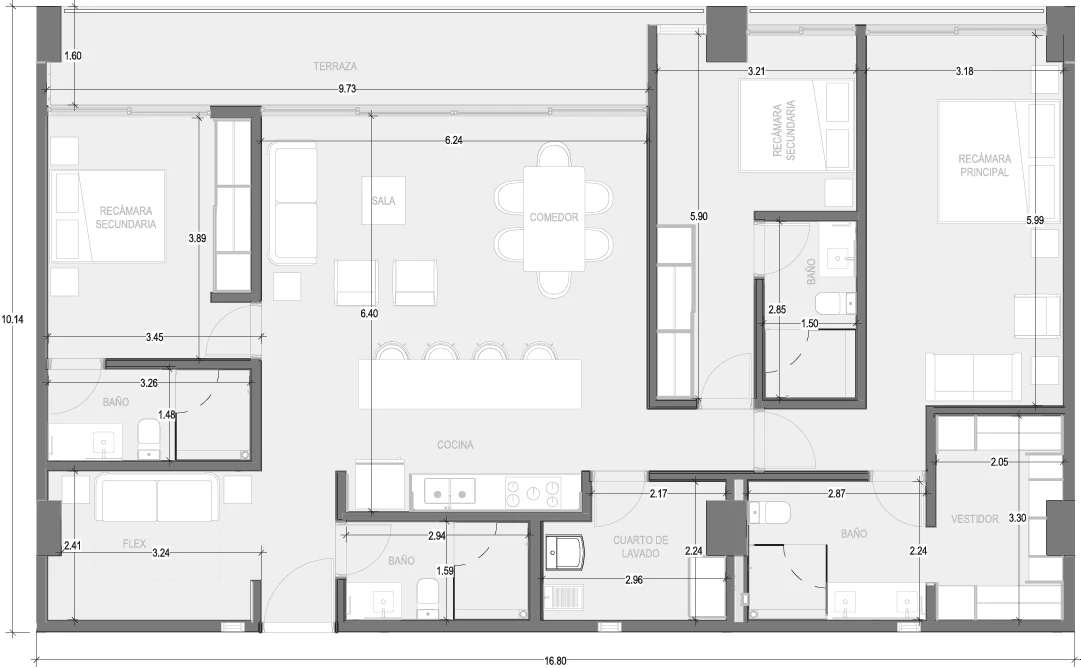 Plano de Condo B213