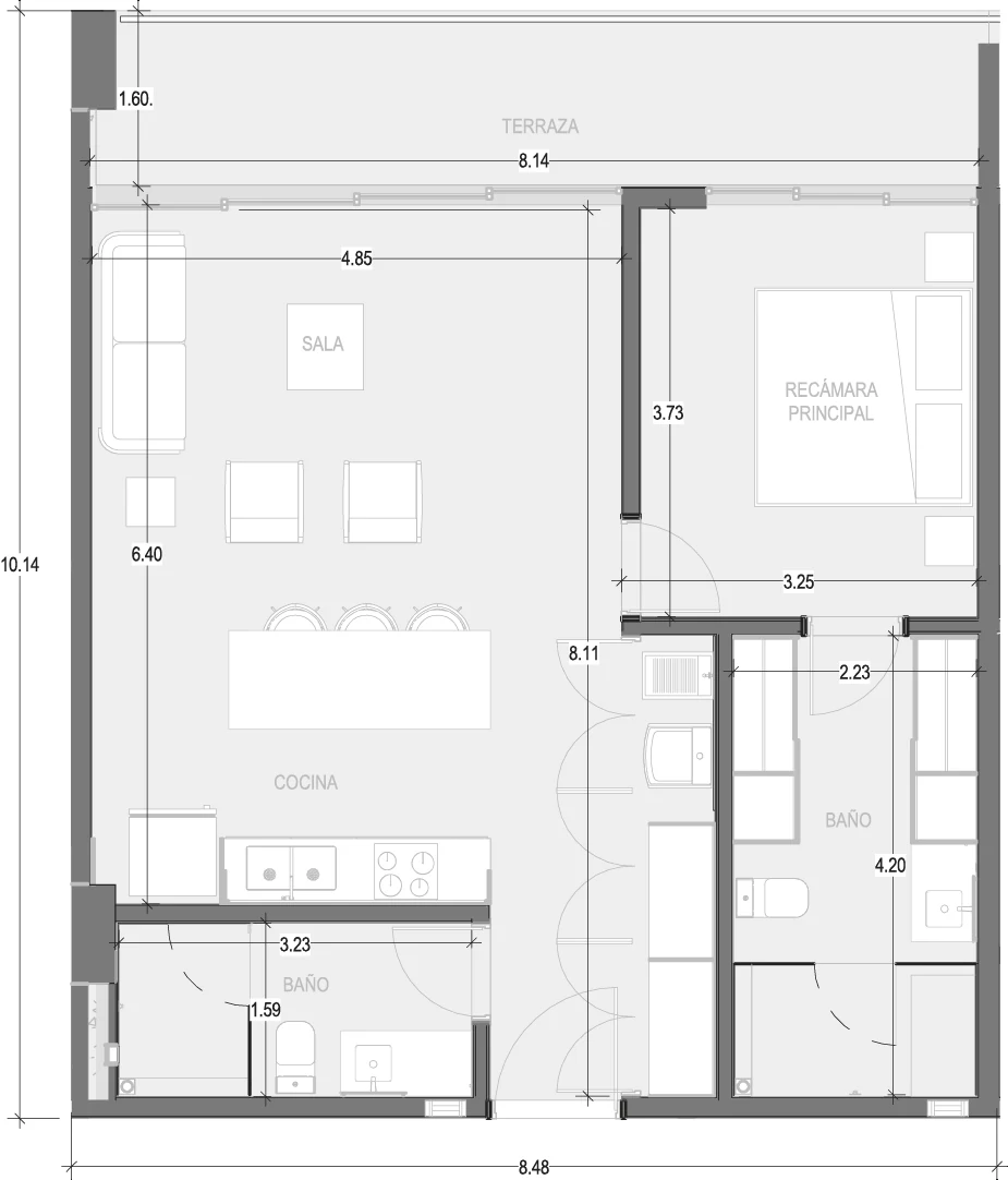 Plano de Condo B203