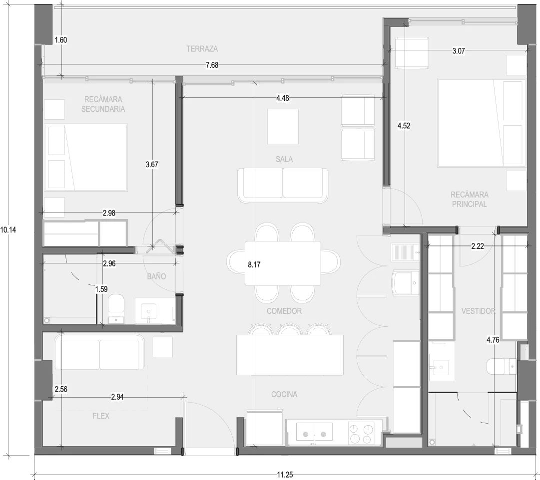 Plano de Condo B209